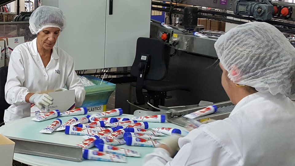 Trabajadoras de Nestlé