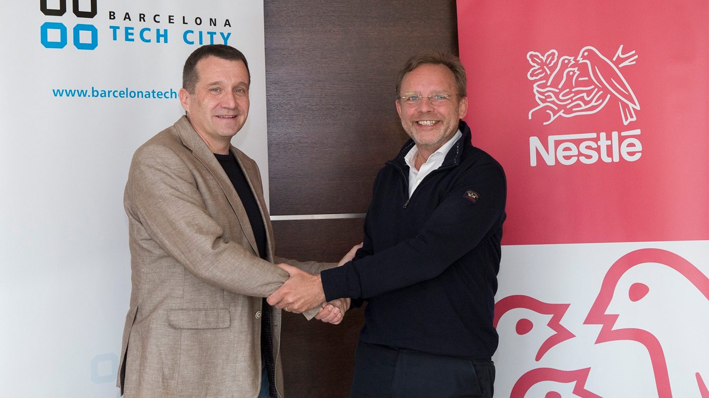 Colaboración Nestlé y Barcelona Tech City