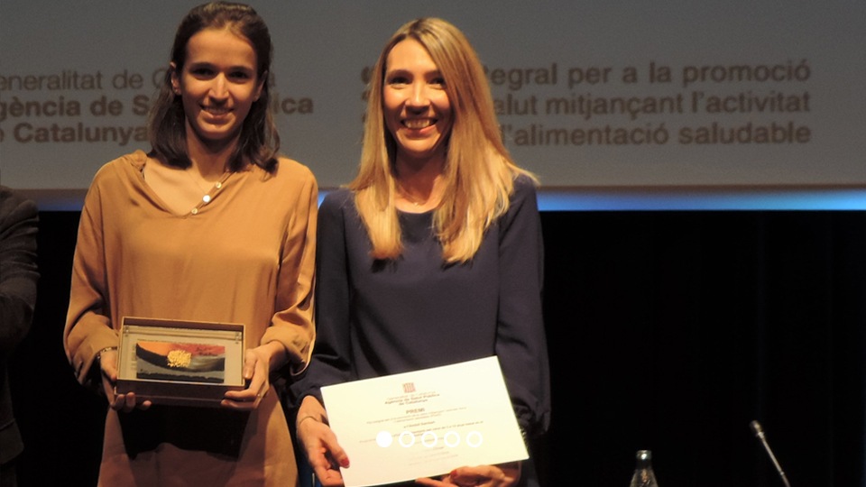 Premio PAAS en el ámbito Sanitario que otorga la Agencia de Salud Pública de la Generalitat de Cataluña