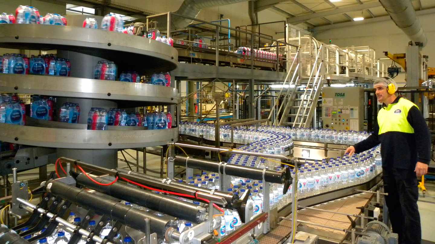 Planta embotelladora de Nestlé en Herrera del Duque