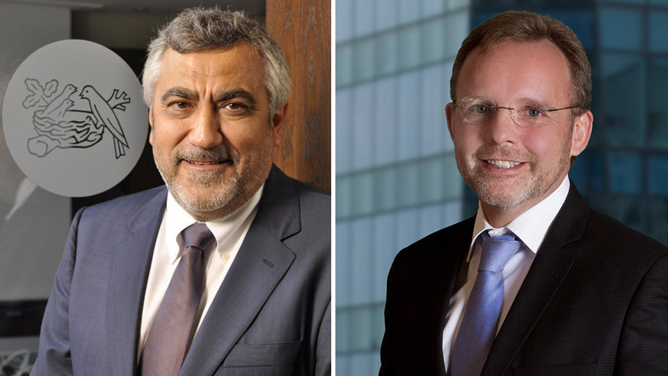 Laurent Dereux y Jacques Reber