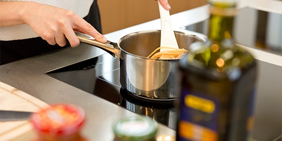 Cocina con menos sal