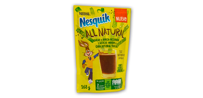 Nuevo Nesquik All Natural
