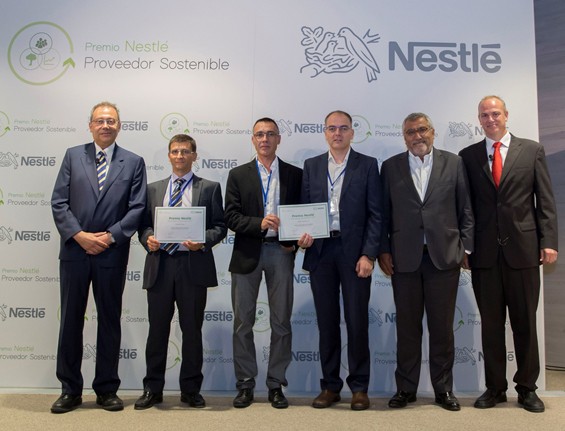 Entrega del premio Nestlé Proveedor Sostenible