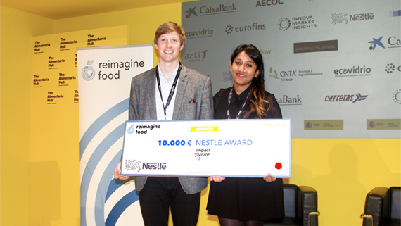 Entrega del premio a la innovación