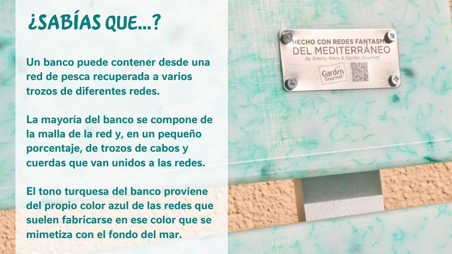 Curiosidades nuevos bancos Garden Gourmet