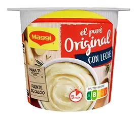 Puré de Patatas Con Leche Maggi